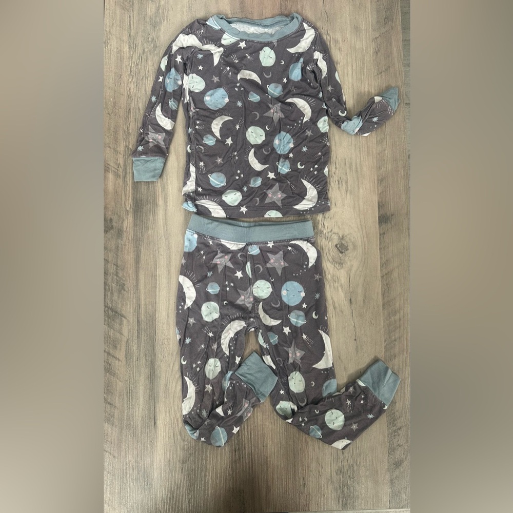Little Sleepies star & moon 2 piece